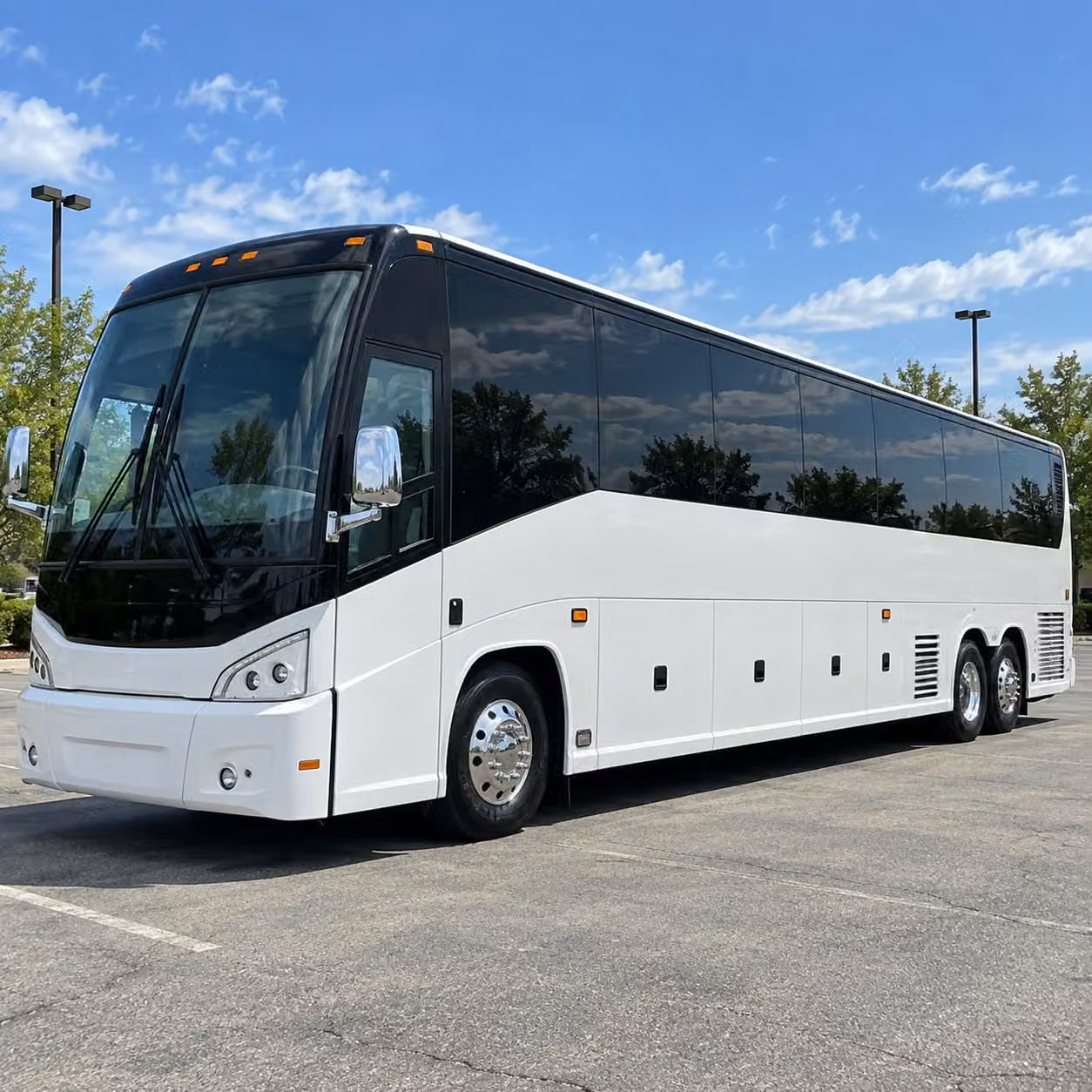 charter buses keep large san clemente concert groups together from pickup to last call