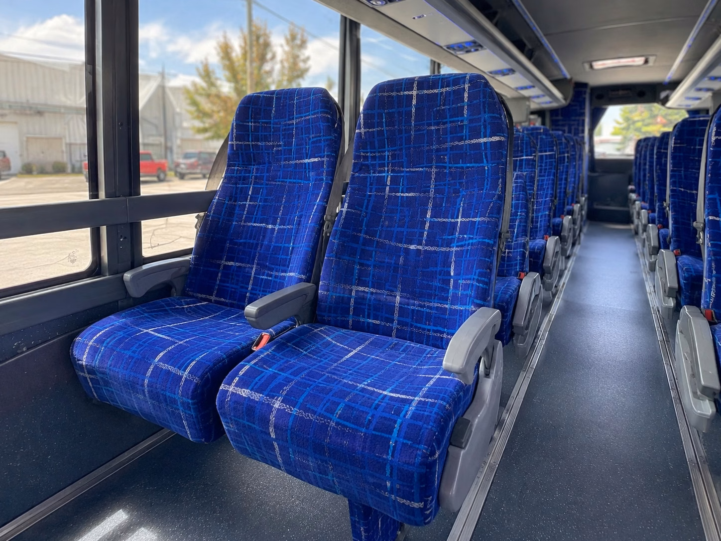san clemente charter bus rental interior